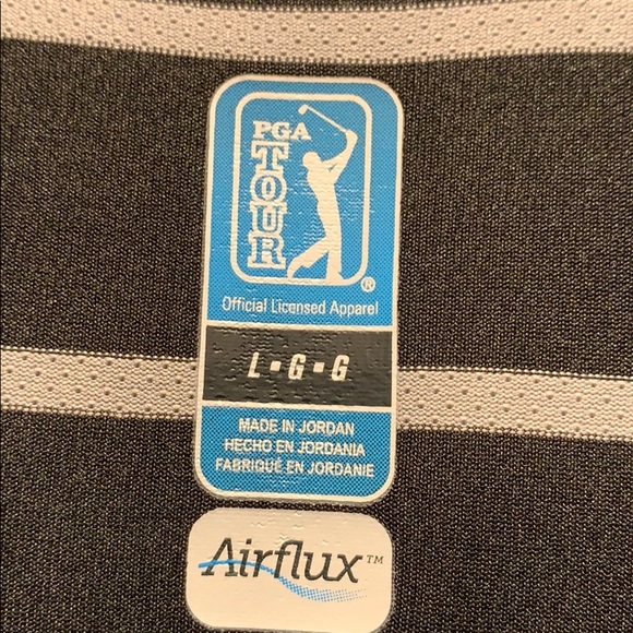 PGA Tour classic black and gray polo pullover! - Picture 4 of 5